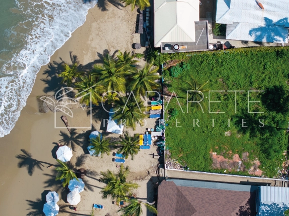 Strategically located Beachfront Lot in Center of Cabarete