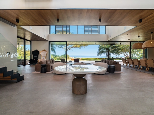 VILLA ROGE: Iconic 10BR Beachfront Masterpiece in Playa Encuentro